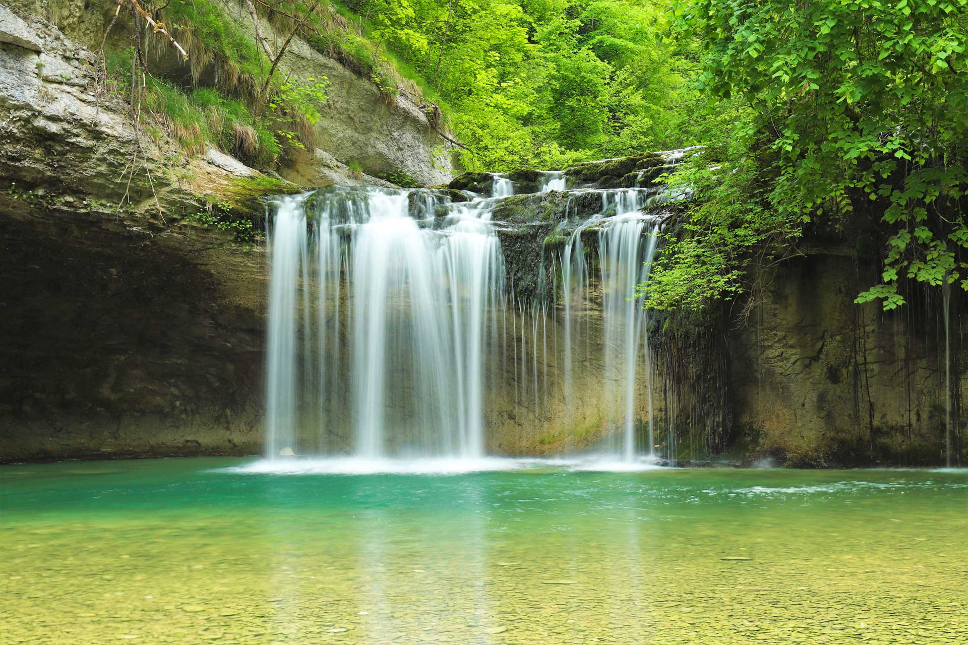 L'eau en filigrane